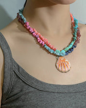 Coral Mirage Shell Necklace