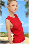 Basic Ribbed Sleeveless Top (REG)