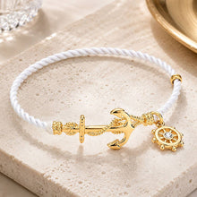 Nautical Anchor Hook Bracelet