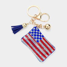 USA Flag Keychain