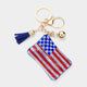 USA Flag Keychain