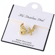 Shell and Starfish Ring
