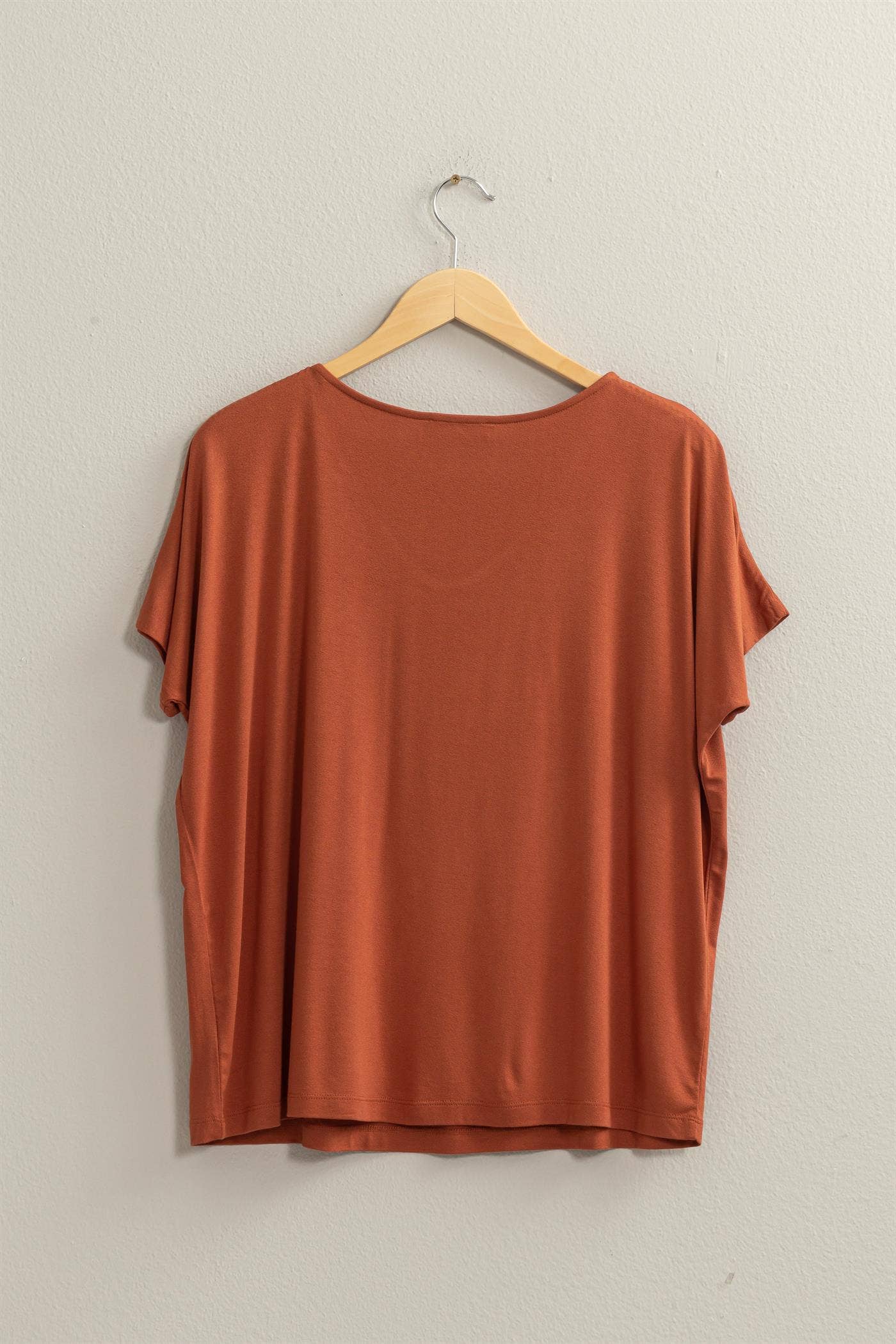 Brick V-Neck Dolman Top (REG)