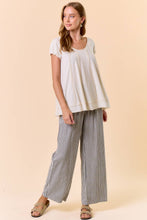 Flowing Jersey Top in Natural (REG)