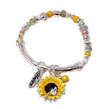 Sunflower Charm Bracelet