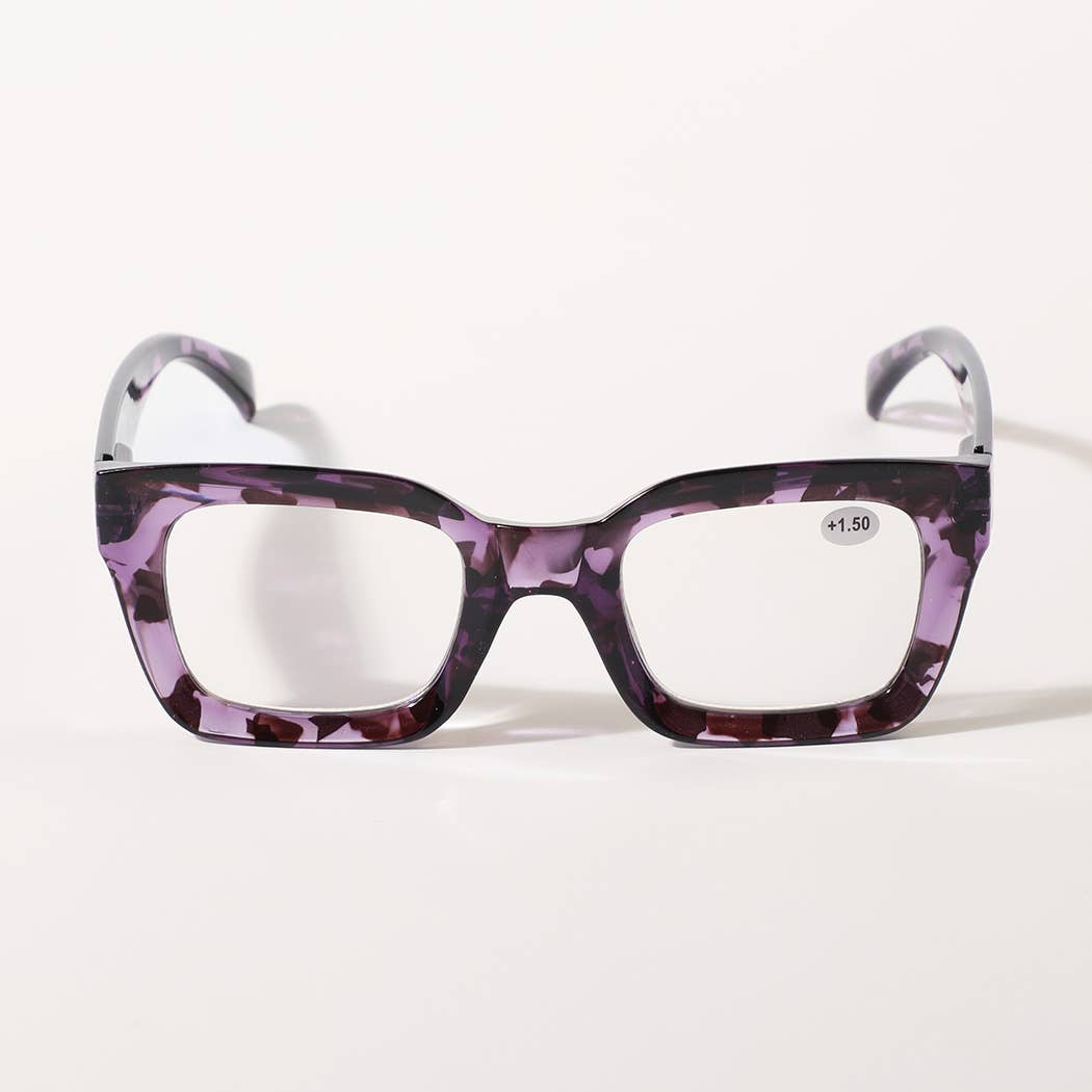 Blue Light Chunky Frame Reading Glasses
