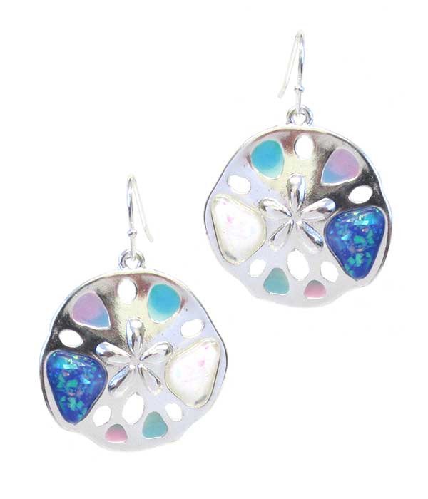 Mixed Opal Sealife Earrings