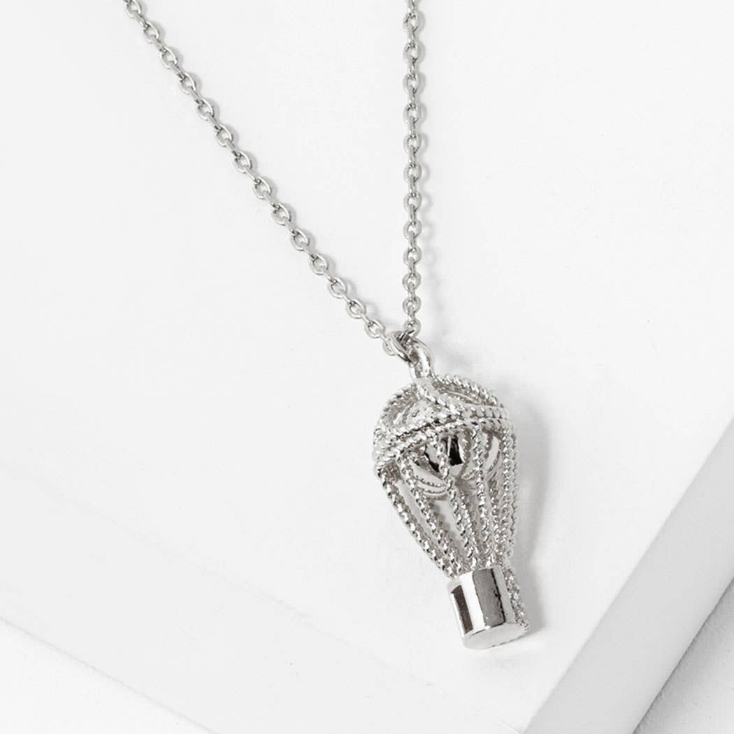 18K Gold Dipped Hot Air Balloon Necklace