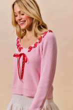 Valentines Heart Ribbon Sweater (REG)