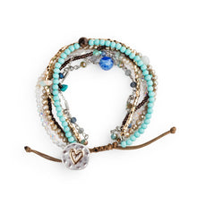 Turquoise Your Journey Heart Bracelet