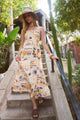 Beach Graphic Midi Dress (REG)