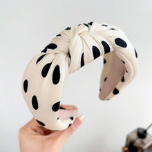 Knotted Polka Dot Headband