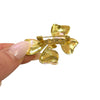 Small Gold Bow Brooch