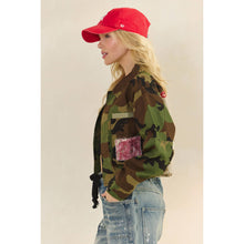 Floral Back Camo Jacket (REG)