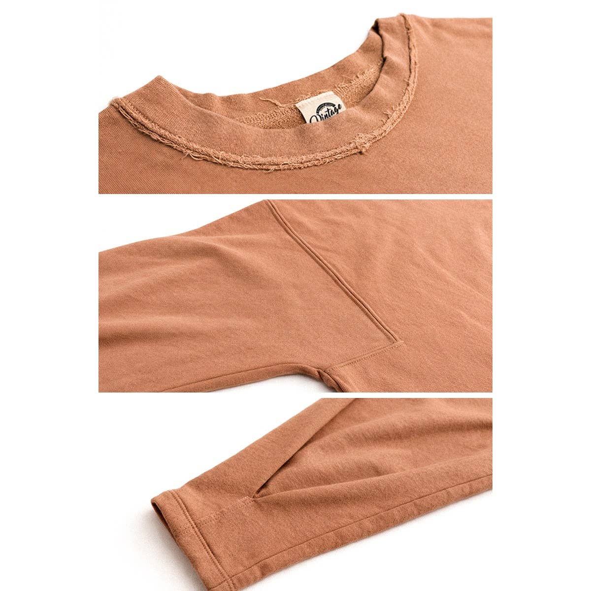 Howdy Darlin' Cropped Sweatshirt in Clay (REG)