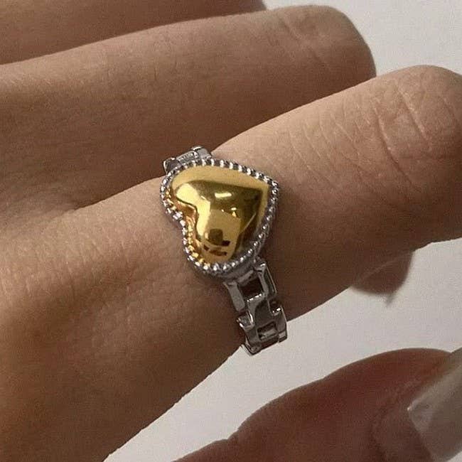 18K Stainless Steel Ring