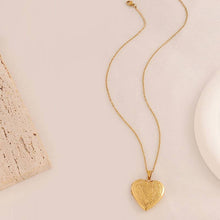 18K Stainless Steel Locket Necklace