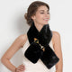 Faux Fur Pull Through Scarf