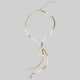 Herringbone Moon Necklace