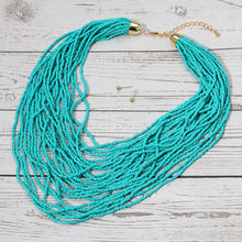 Multi Layered Bead Necklace