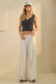 Tehno High Waist Sweatpants in Grey (REG)