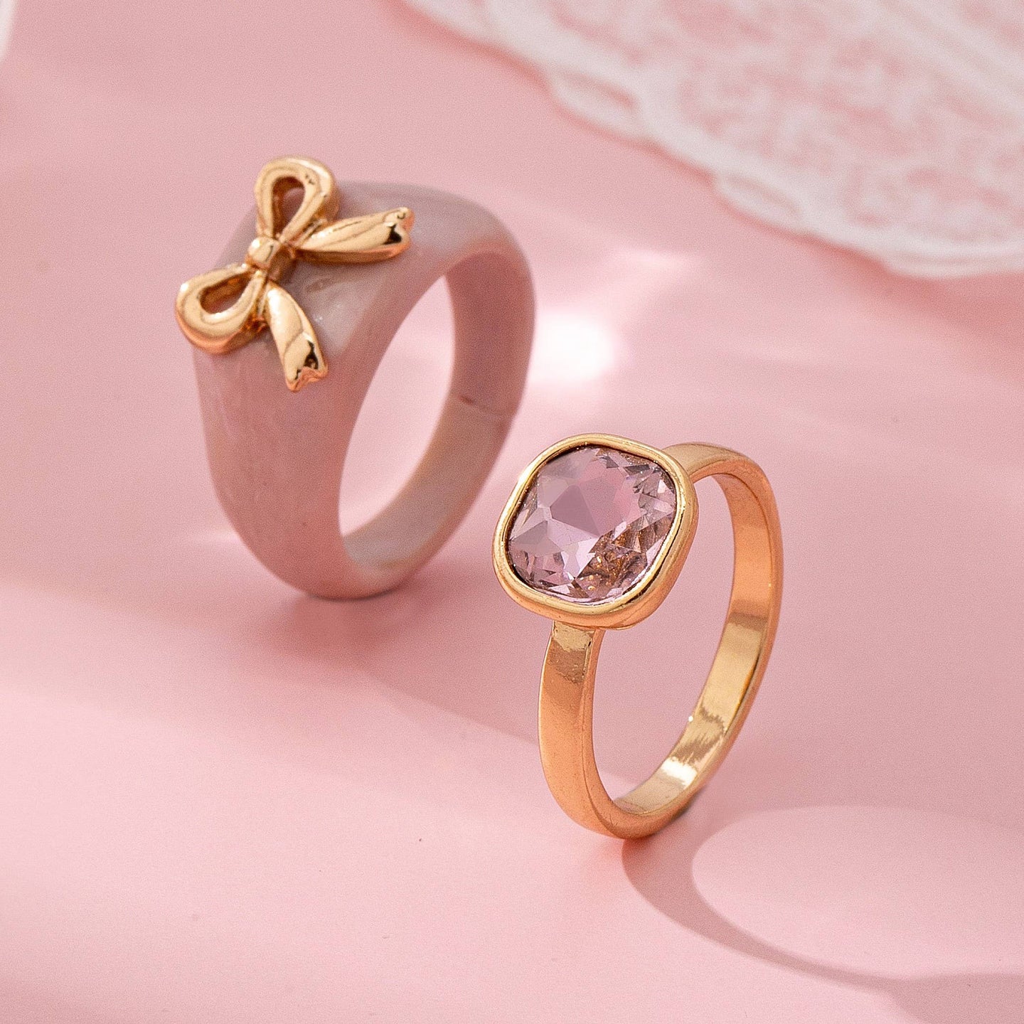 Adorable Pink Ring