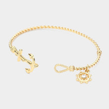 Nautical Anchor Hook Bracelet