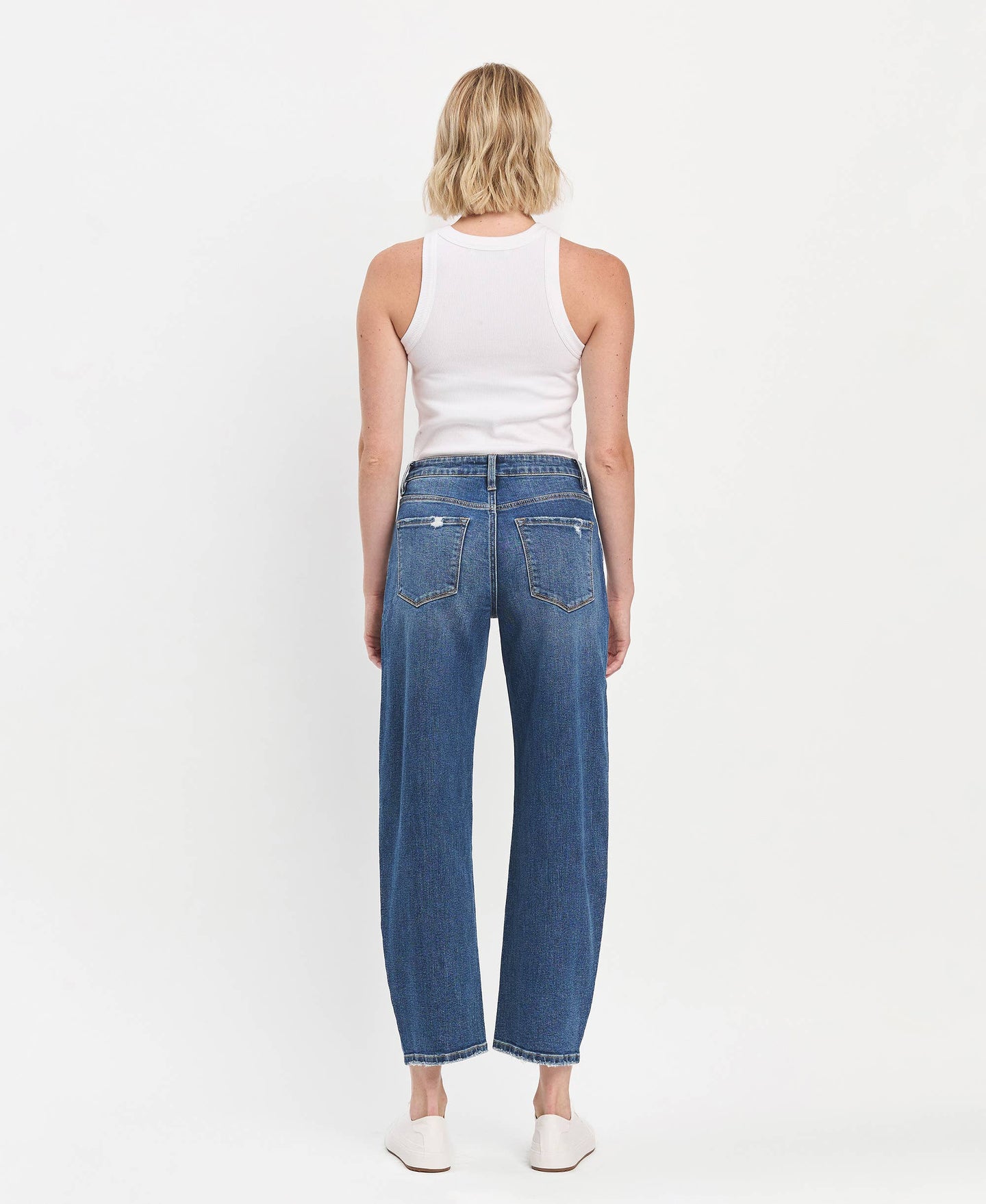 Lovervet  High Rise Barrel Jeans LV1440 (REG)