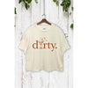 Dirty Martini Boxy Crop Top (REG)