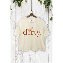 Dirty Martini Boxy Crop Top (REG)