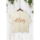 Dirty Martini Boxy Crop Top (REG)
