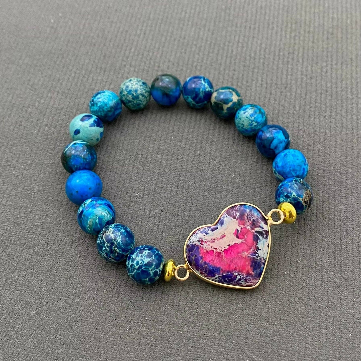 Emperor's Stone Heart Bracelet