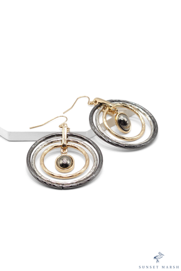 Nested Cosmic Glow Earrings