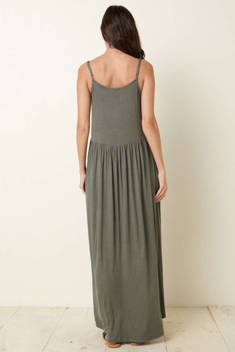 Be the Best Maxi Dress in Olive