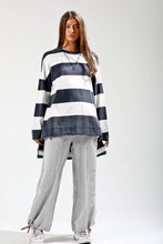 Vintage Wash Striped Pants (REG)