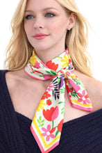Bright Floral Fashion Scarf