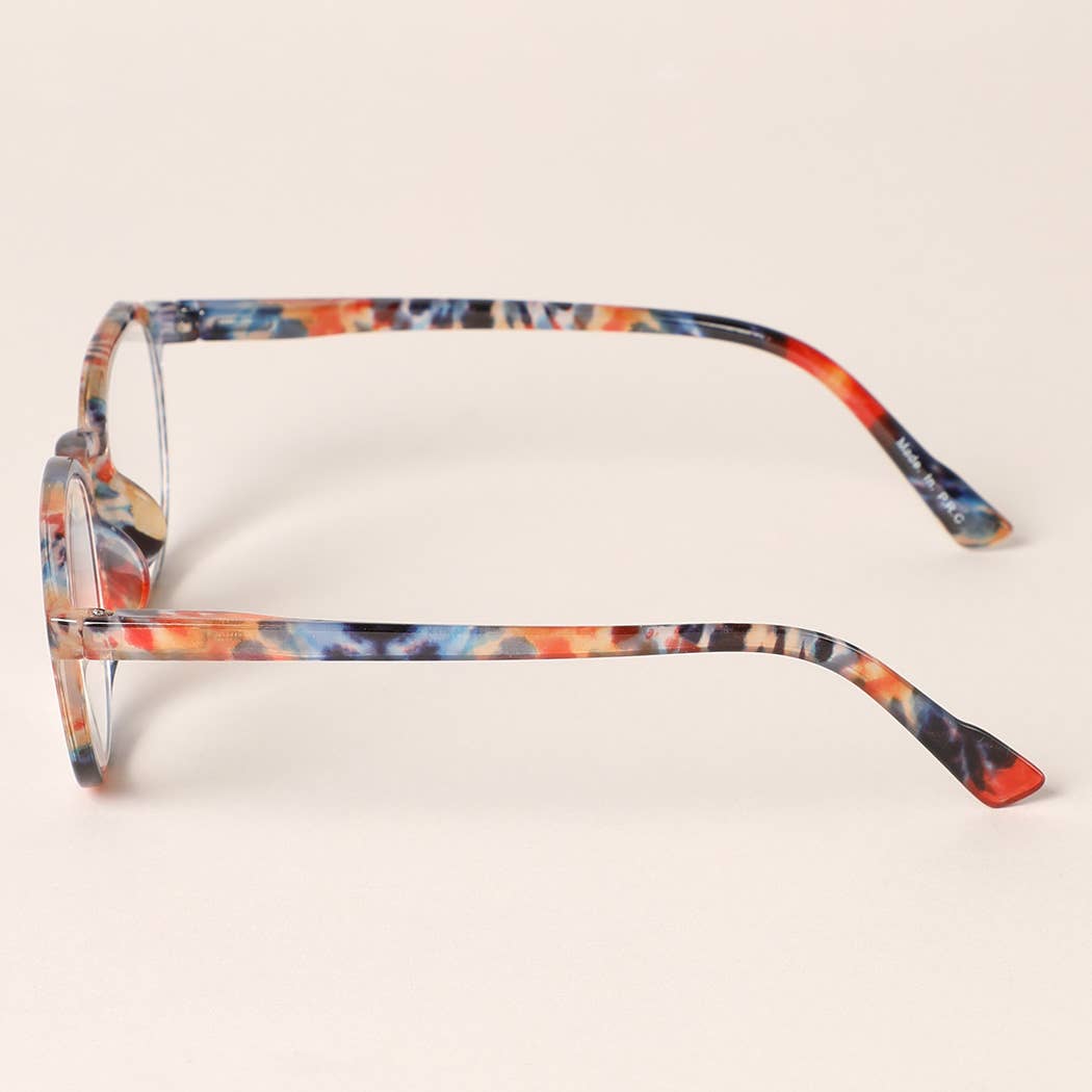 Tie Dye Frame Reading Glasses