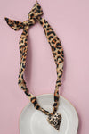 Handmade Scarf Charm Necklace