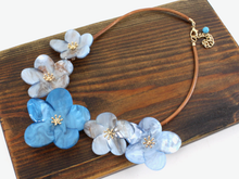 Acrylic Flower Statement Necklace