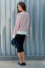 Red Striped Paris Sweater (REG)
