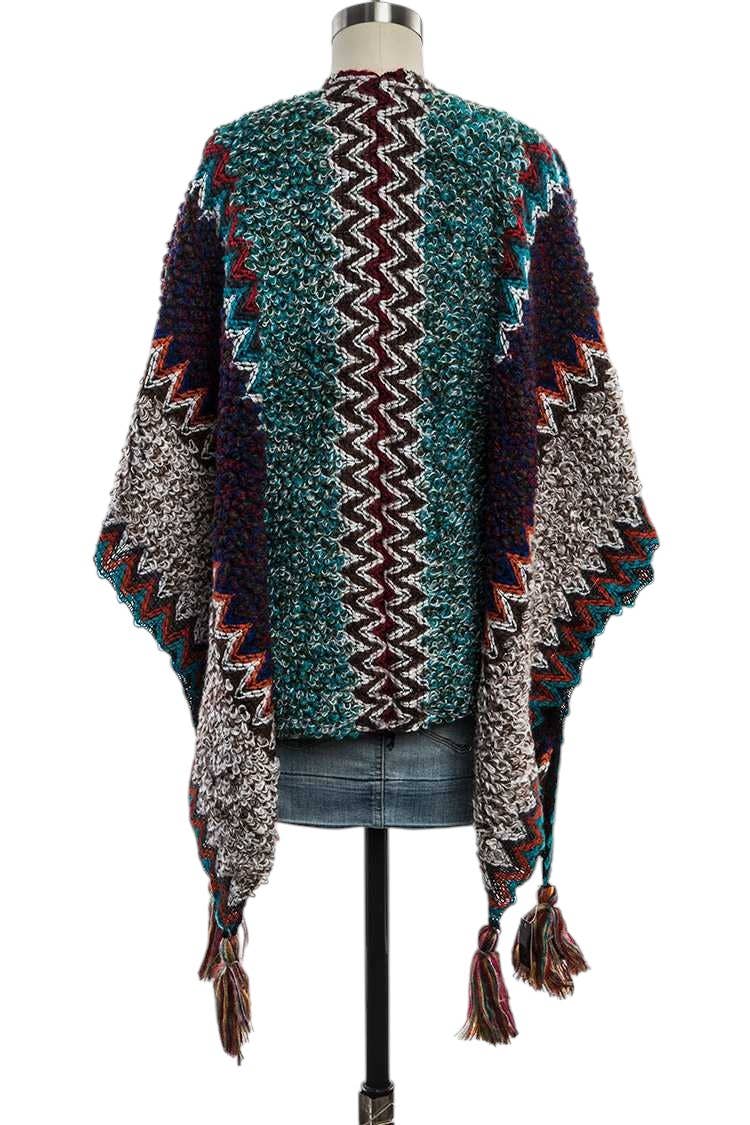ZigZag Tassel Cardigan (REG)