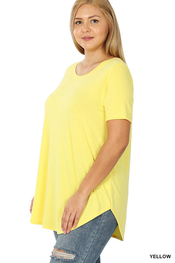 Always Nice Top in Yellow (PLUS)