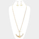 Long Anchor Necklace