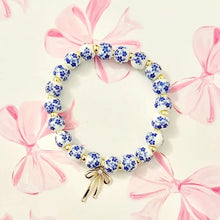 Porcelain Bow Cham Bracelet