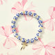 Porcelain Bow Cham Bracelet