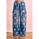 Washed Polka Dot Barrel Pants (REG)