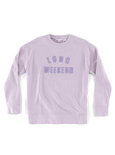 Long Weekend Sweatshirt in Lilac (REG)