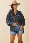 Kambrie Plaid Flannel Top (REG)