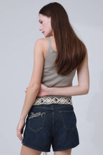 Boho Fringe Braided Belt