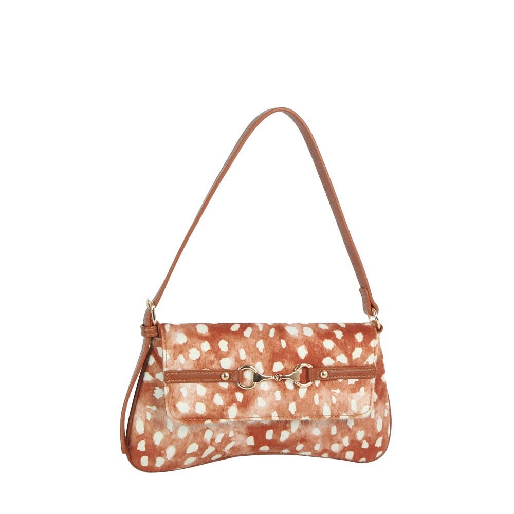 Fawn Spotted Shoulder Bag